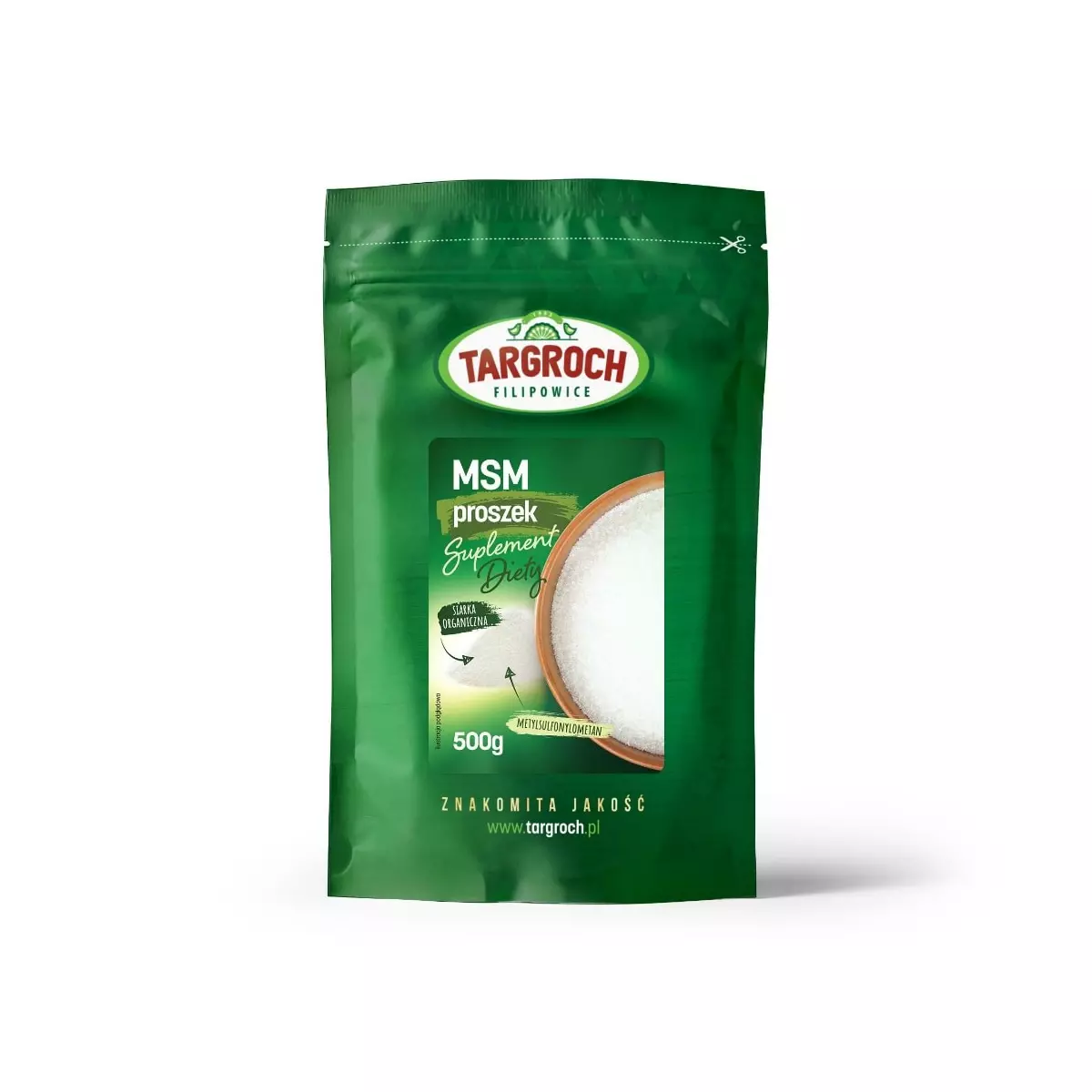 MSM Proszek 500g Siarka Targroch MSM Proszek 500g Siarka Targroch