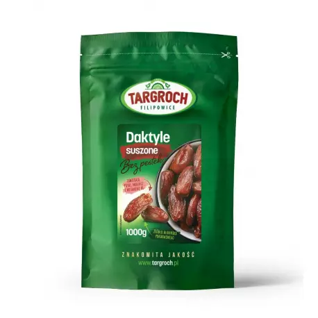 Daktyle Suszone 1kg Bez Pestek Bezpestkowe Targroch