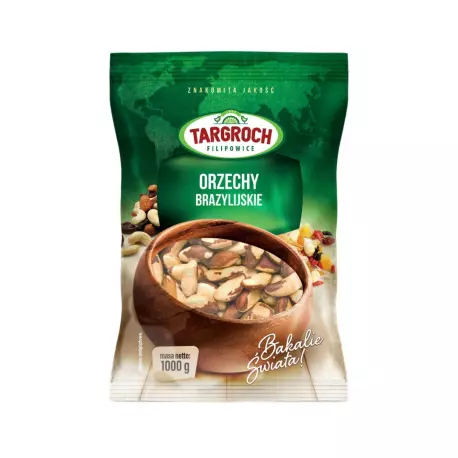 Orzechy Brazylijskie Bombajskie 1kg Całe Orzeszki Targroch