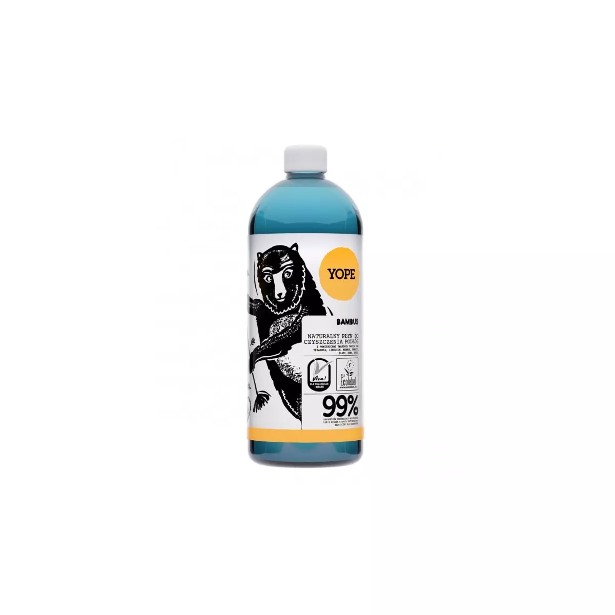 YOPE Naturalny płyn do czyszczenia podłóg Bambus 1000ml YOPE Naturalny płyn do czyszczenia podłóg Bambus 1000ml