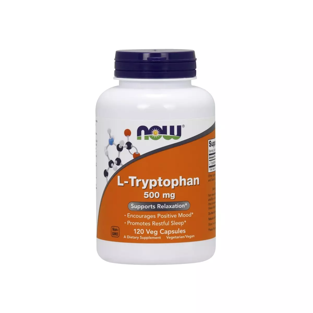 L-Tryptophan Tryptofan 500 mg (120kaps) Now Foods L-Tryptophan Tryptofan 500 mg (120kaps) Now Foods