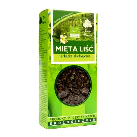 Mięta Liść EKO 25g Dary Natury