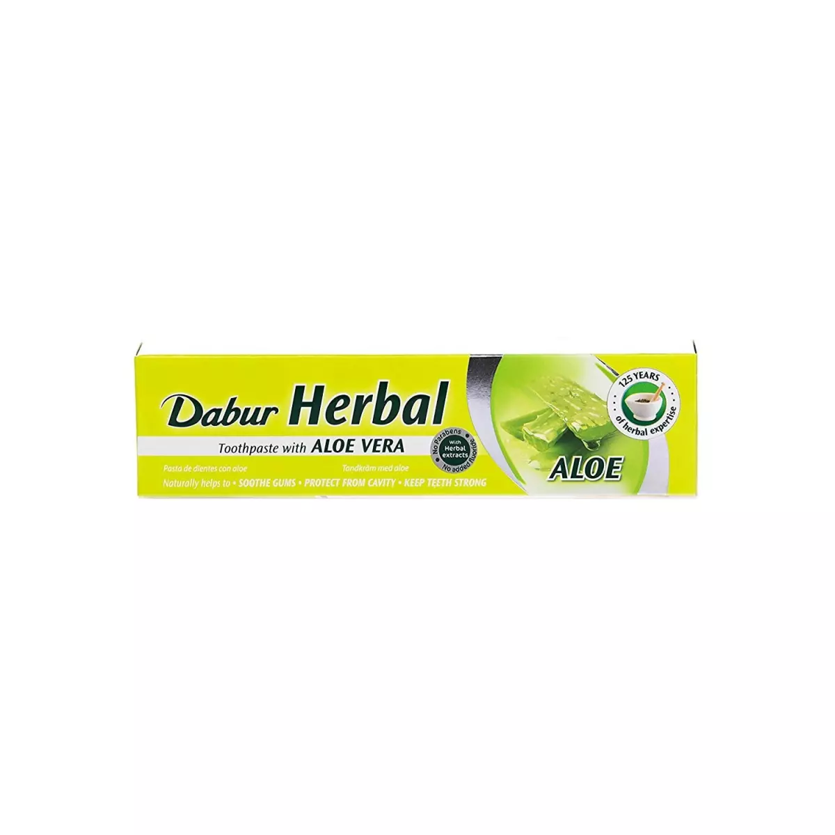 Pasta do zębów z Aloesem Aloe Vera 100 ml Dabur Herbal Pasta do zębów z Aloesem Aloe Vera 100 ml Dabur Herbal