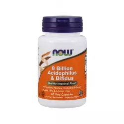 Probiotyk 8 Bilion Acidophilus & Bifidus 8 mld (60 kaps) Now Foods