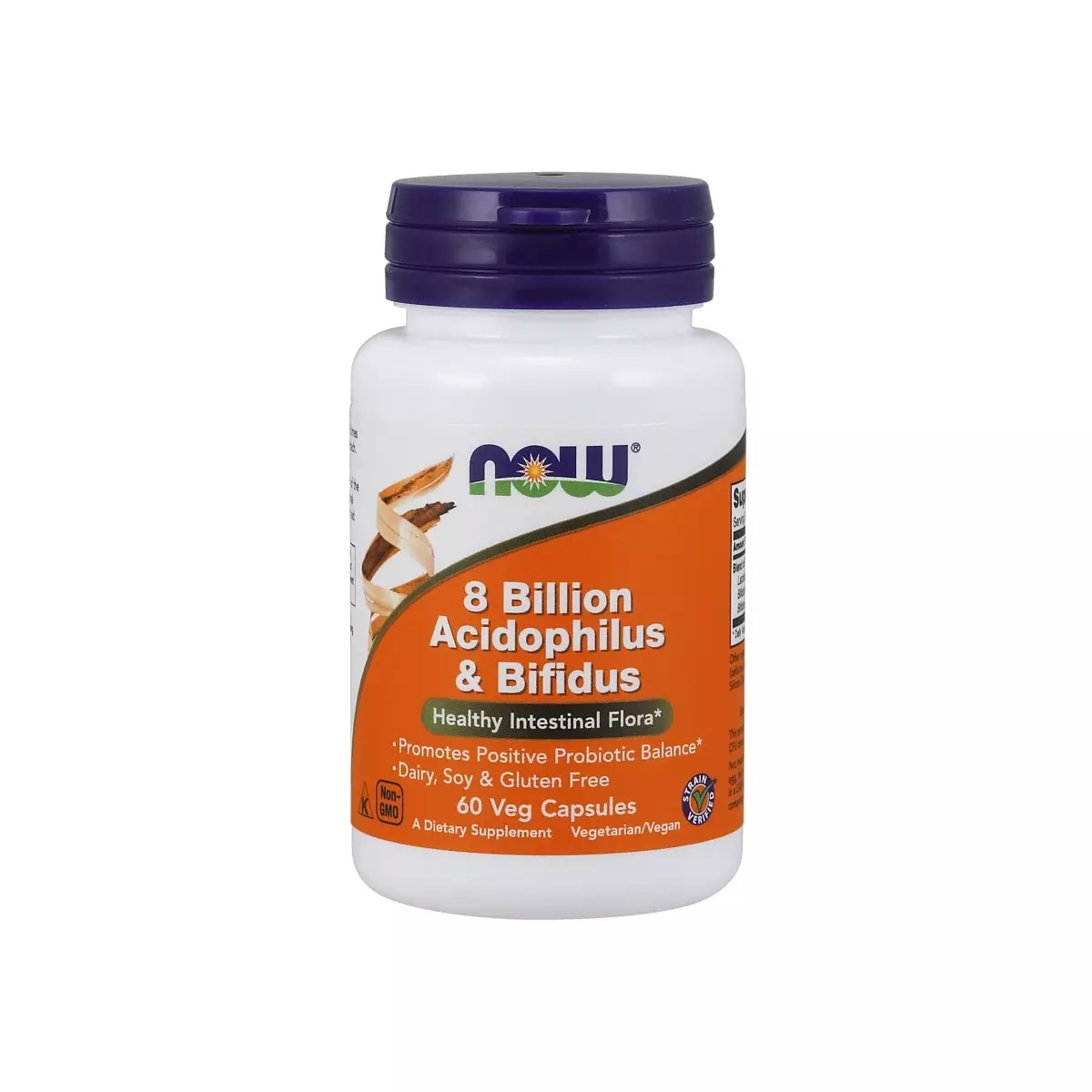 Probiotyk 8 Bilion Acidophilus & Bifidus 8 mld (60 kaps) Now Foods Probiotyk 8 Bilion Acidophilus & Bifidus 8 mld (60 kaps) Now Foods