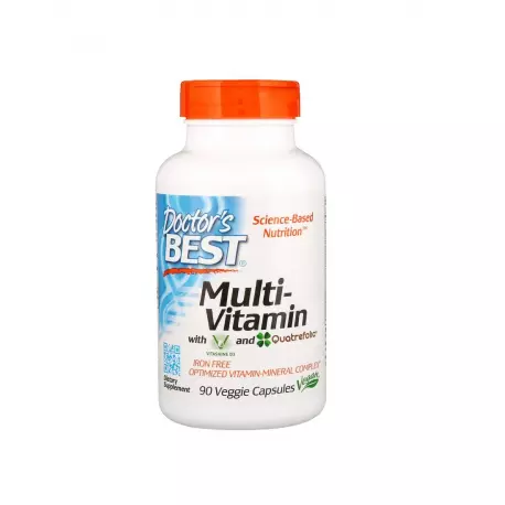 Multi-Vitamin (90kaps) Zestaw Witamin i Minerałów + Kwas foliowy Doctor's Best