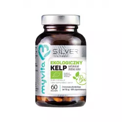 Kelp Morszczyn BIO 150 µg (60 kaps) Naturalny Jod Silver MyVita