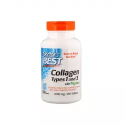 Kolagen Typu 1 & 3 Peptan 1000 mg (180 tab) Doctor's Best