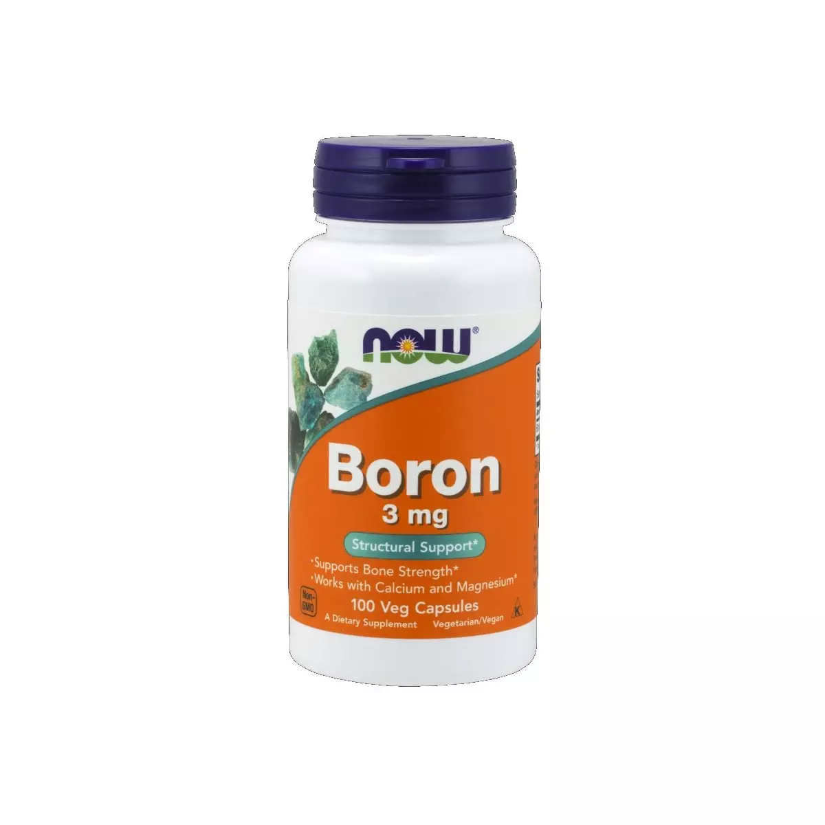 Boron 3 mg Bor (100 kaps) Zdrowe Kości Now Foods Boron 3 mg Bor (100 kaps) Zdrowe Kości Now Foods