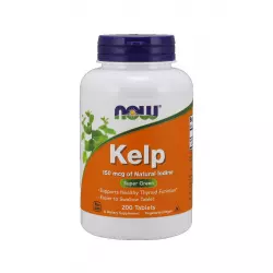Kelp 150mcg (200 tab) Naturalny Jod Now Foods