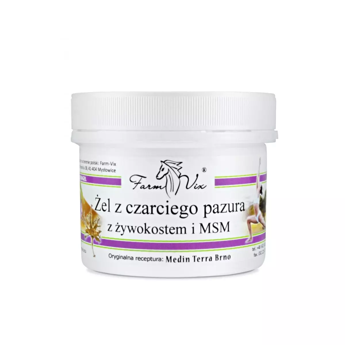 Czarci Pazur Żywokost MSM 150 ml Farm-vix Czarci Pazur Żywokost MSM 150 ml Farm-vix