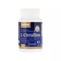 L-Citrulline L-Cytrulina + Foliany + Tokoferole (60 tab) Aminokwasy Jarrow Formulas