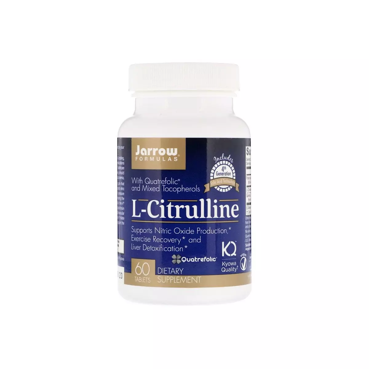 L-Citrulline L-Cytrulina + Foliany + Tokoferole (60 tab) Aminokwasy Jarrow Formulas L-Citrulline L-Cytrulina + Foliany + Tokoferole (60 tab) Aminokwasy Jarrow Formulas