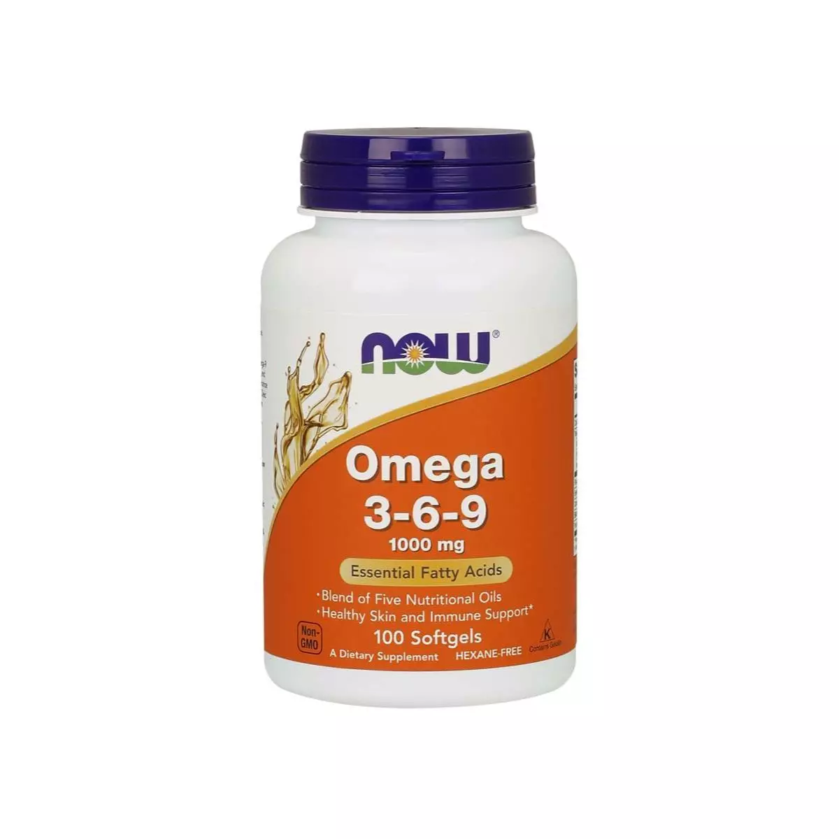 Omega 3-6-9 1000 mg Kwasy Tłuszczowe (100 sgels) Now Foods Omega 3-6-9 1000 mg Kwasy Tłuszczowe (100 sgels) Now Foods