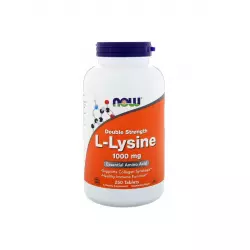 L-Lysine L-Lizyna 1000 mg (250 tab) Aminokwasy Now Foods