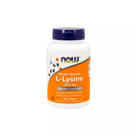L-Lysine L-Lizyna 1000 mg (100 tab) Aminokwasy Now Foods