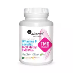 Witamina B Complex B-50 B50 Methyl TMG Plus (100kaps) Aliness
