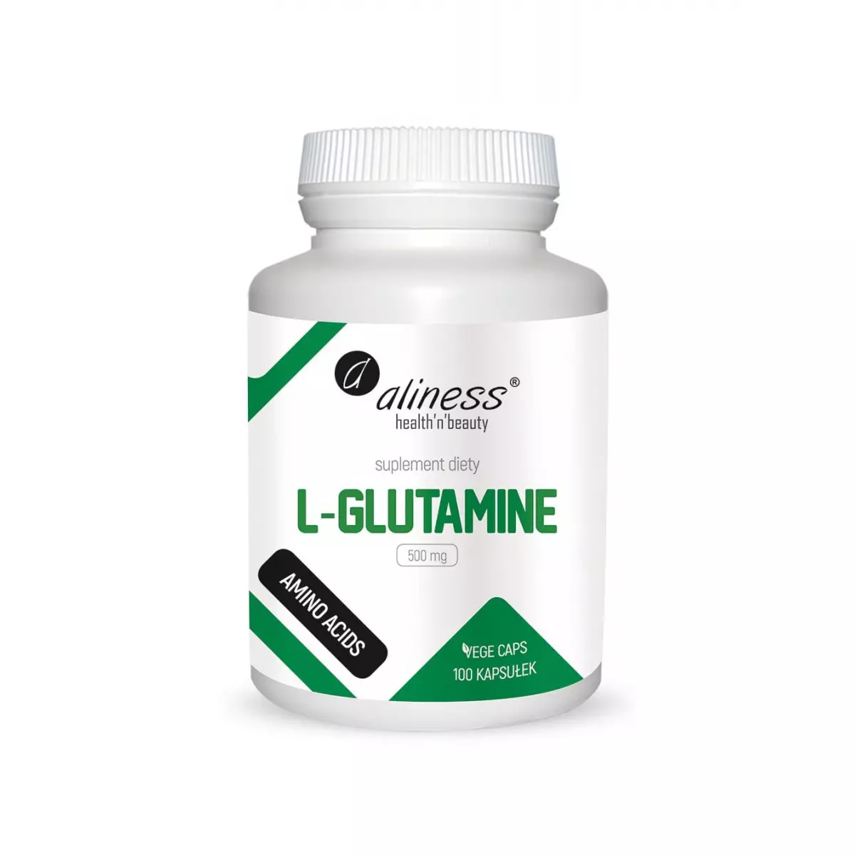 L-Glutamine L-Glutamina 500 mg (100 kaps) Aminokwasy Aliness L-Glutamine L-Glutamina 500 mg (100 kaps) Aminokwasy Aliness