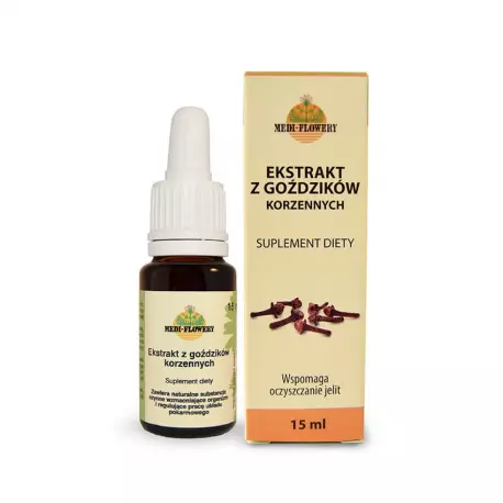 Ekstrakt z Goździków Korzennych 15 ml Medi-Flowery
