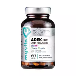 Witaminy ADEK Forte Kompleks Witamin (60 softgels) Silver MyVita