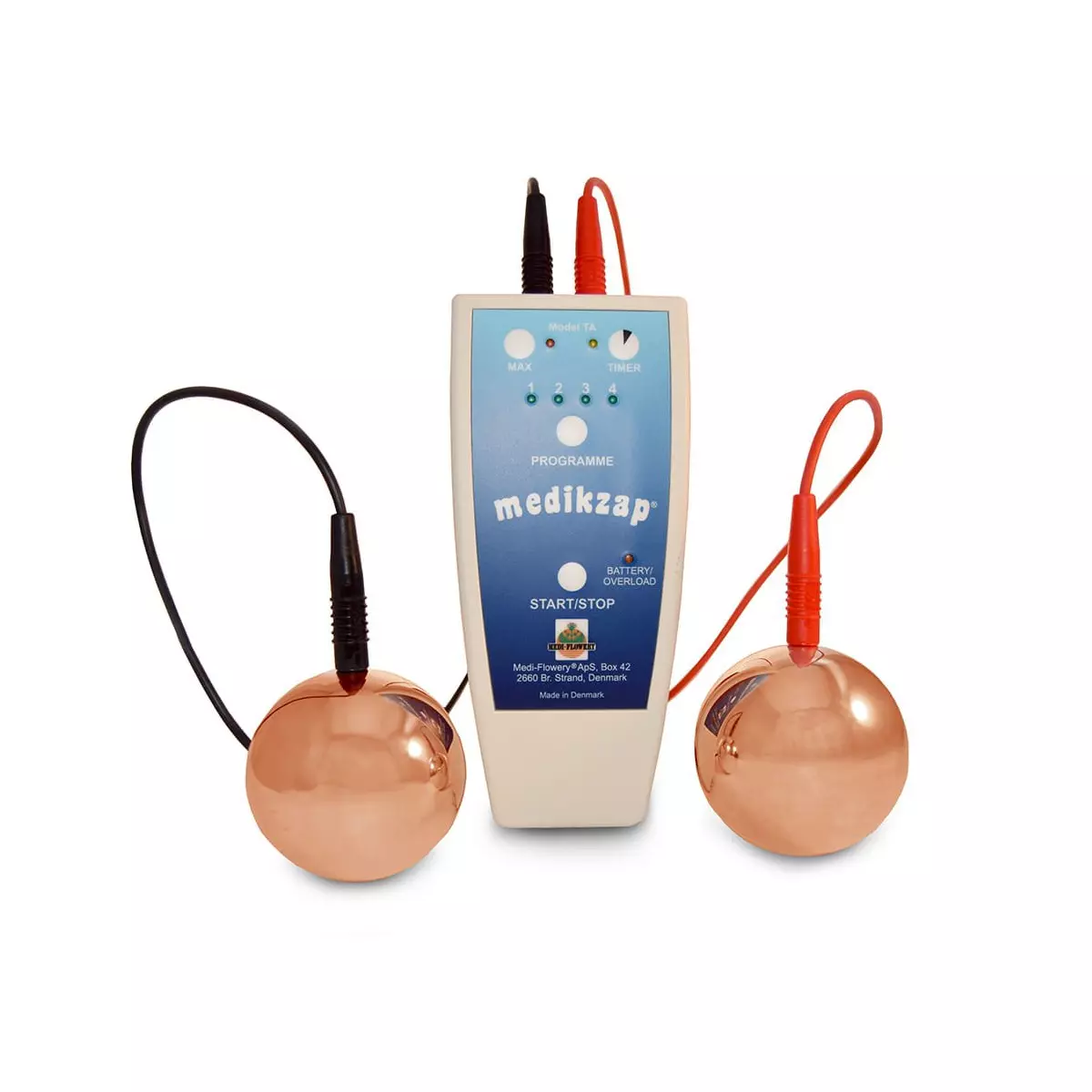 Aparat Medikzap Zapper Elektrody Miedziane Oczyszczanie - Medi-Flowery Aparat Medikzap Zapper Elektrody Miedziane Oczyszczanie - Medi-Flowery