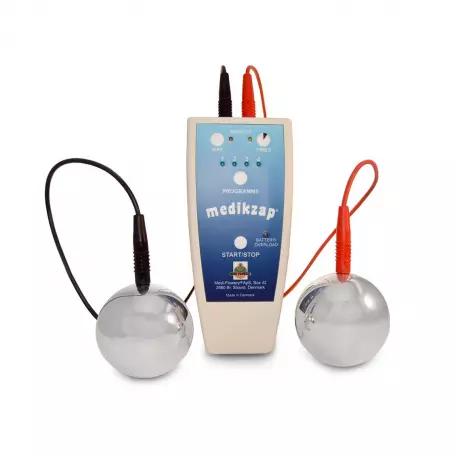 Aparat Medikzap Zapper Elektrody Srebrne Oczyszczanie - Medi-Flowery