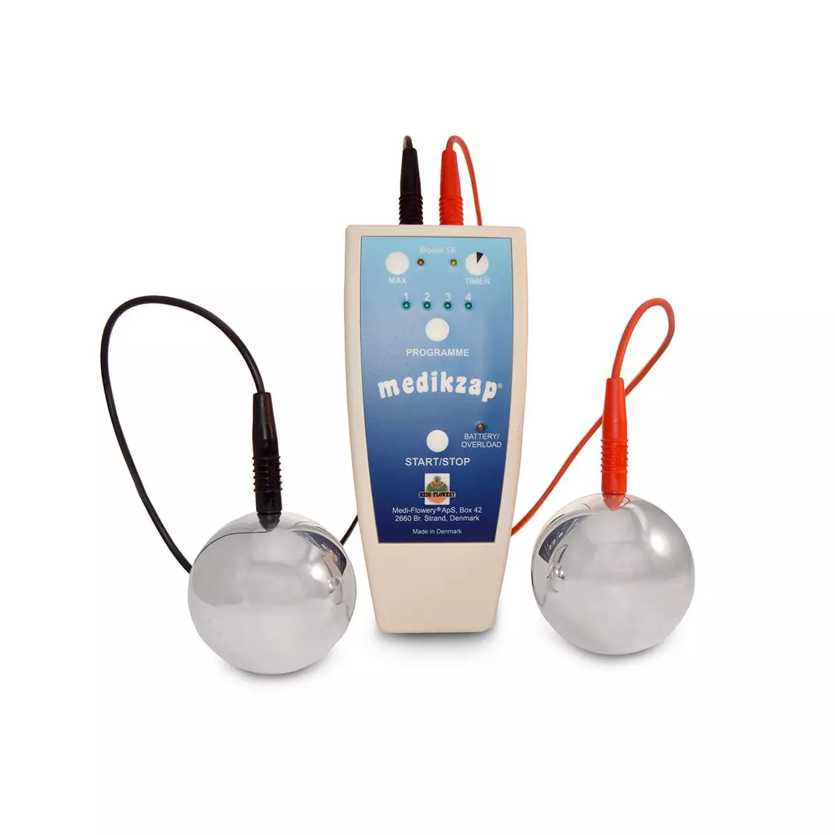 Aparat Medikzap Zapper Elektrody Srebrne Oczyszczanie - Medi-Flowery Aparat Medikzap Zapper Elektrody Srebrne Oczyszczanie - Medi-Flowery