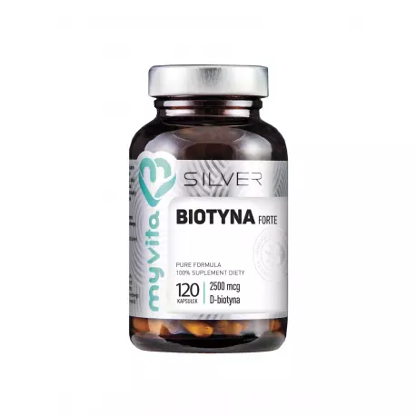 BIOTYNA FORTE 2500mcg (120kaps) Witamina B7 Silver
