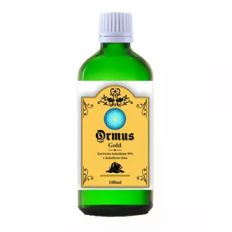 ORMUS ORME GOLD 100 ml Minerały Morza Martwego Zawiesina Koloidalna 90% 