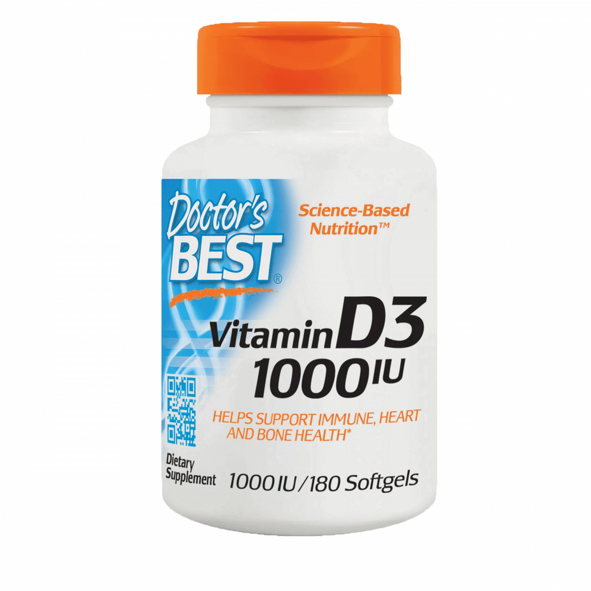 Witamina D3 1000 IU (180 kaps) Doctor's Best Witamina D3 1000 IU (180 kaps) Doctor's Best