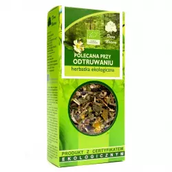 Herbata Polecana przy Odtruwaniu EKO 50g Zioła Dary Natury