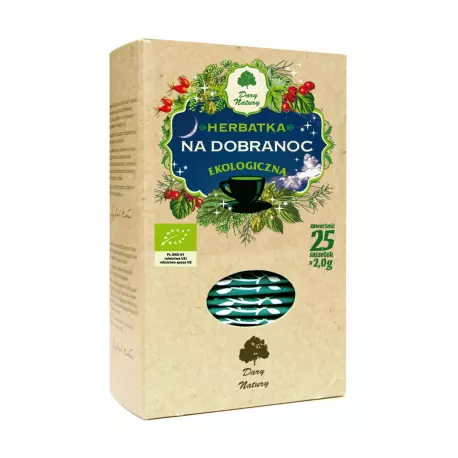 Na Dobranoc Bezsenność EKO 25x2ioła Herbata Dary Natury