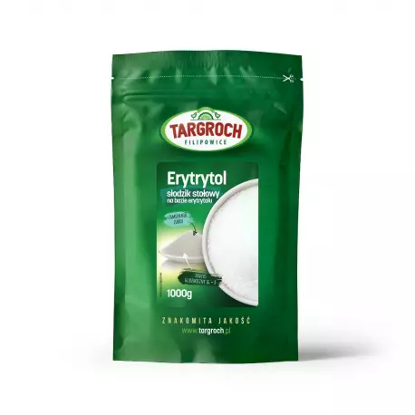 Erytrytol Bezkaloryczny Cukier Słodzik 1kg TARGROCH