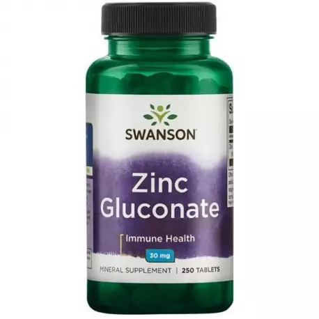 Cynk Glukonian Cynku (250tab) Swanson