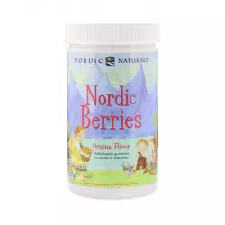 Nordic Berries Multiwitaminy dla Dzieci i Dorosłych (200 żelków) Nordic Naturals