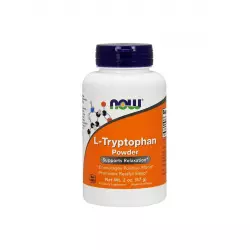 L-Tryptophan Tryptofan Proszek 57 g Aminokwasy Now Foods
