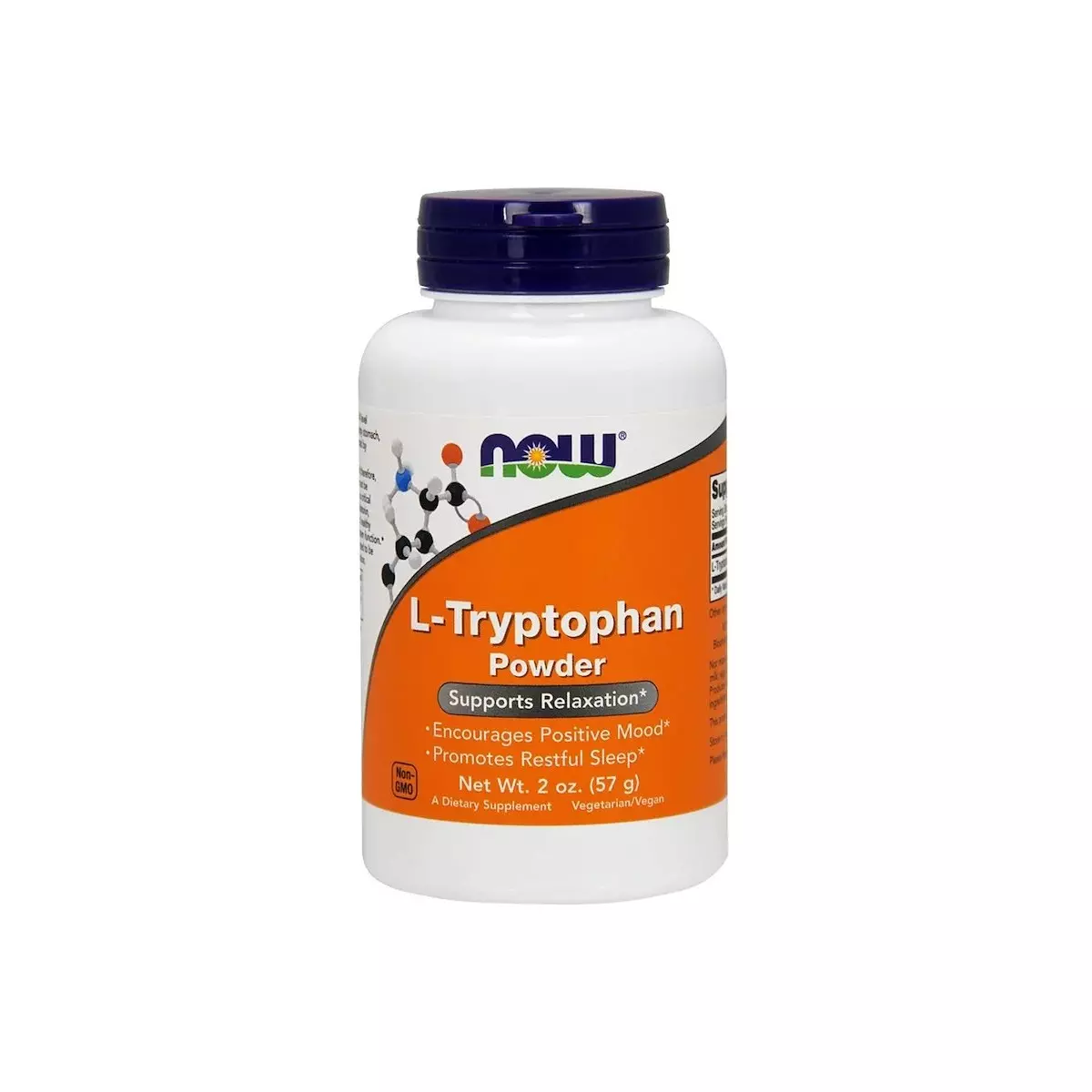 L-Tryptophan Tryptofan Proszek 57 g Aminokwasy Now Foods L-Tryptophan Tryptofan Proszek 57 g Aminokwasy Now Foods
