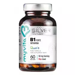 Witamina B1 Forte Tiamina 50 mg (60 kaps) Silver MyVita