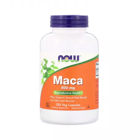 Maca Korzeń 500 mg (250 kaps) Now Foods