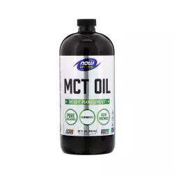 Olej MCT Pure 946 ml Dieta Ketogeniczna Low Carb Now Foods