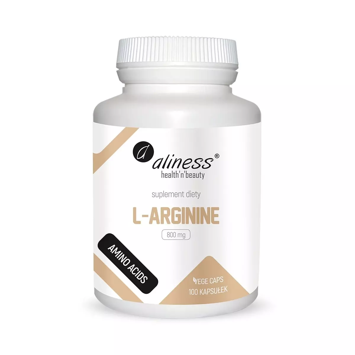 L-Arginine L-Arginina 800 mg (100 kaps) Aminokwasy Aliness L-Arginine L-Arginina 800 mg (100 kaps) Aminokwasy Aliness