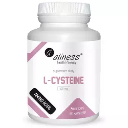 L-Cysteine L-cysteina 500 mg (100 kaps) Aminokwasy Aliness