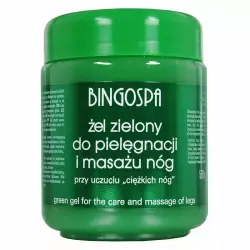 Gel Zielony na kruche naczynka i ciężkie nogi 500g Bingo