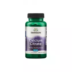 Cytrynian Wapnia Wapń 200 mg (60 kaps) Swanson