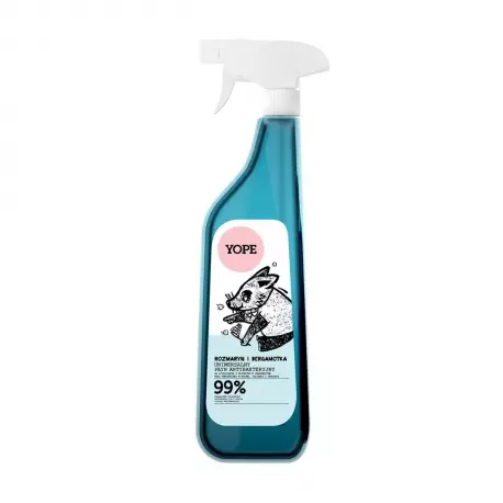 YOPE Uniwersalny Płyn Antybakteryjny Rozmaryn i Bergamotka 750 ml