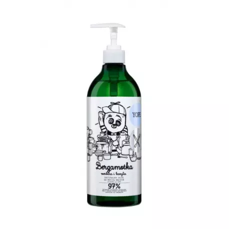 YOPE Naturalny Płyn Do Mycia Naczyń Bergamotka 750 ml