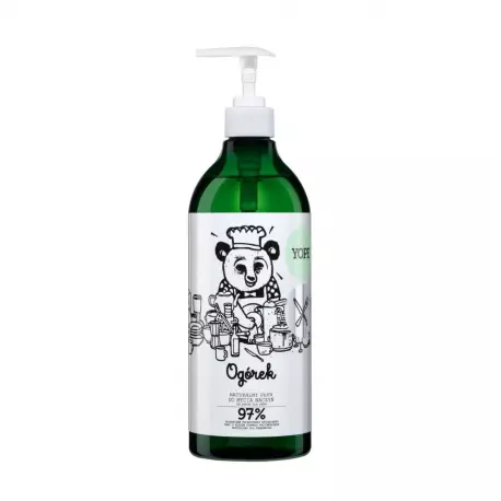 YOPE Naturalny Płyn Do Mycia Naczyń Ogórek 750 ml