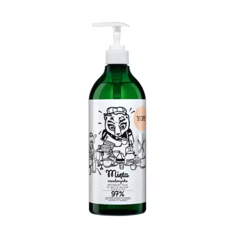 YOPE Naturalny Płyn Do Mycia Naczyń Mięta 750 ml