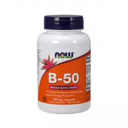 Witaminy B-50 B50 B-complex (100 kaps) Now Foods