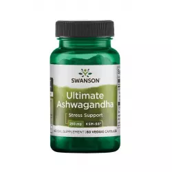 Ashwagandha 250 mg KSM-66 (60 kaps) Stres Swanson